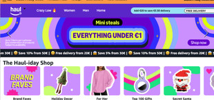 Screenshot von Amazon.de Webseite, Rubrik Amazon Haul