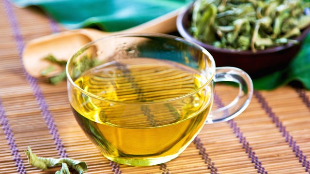 Verveine Tea or Verbena Tea Grünen Tee zubereiten