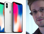 Edward Snowden iPhone X
