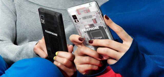 Fairphone 2 Smartphone transparentes Backcover