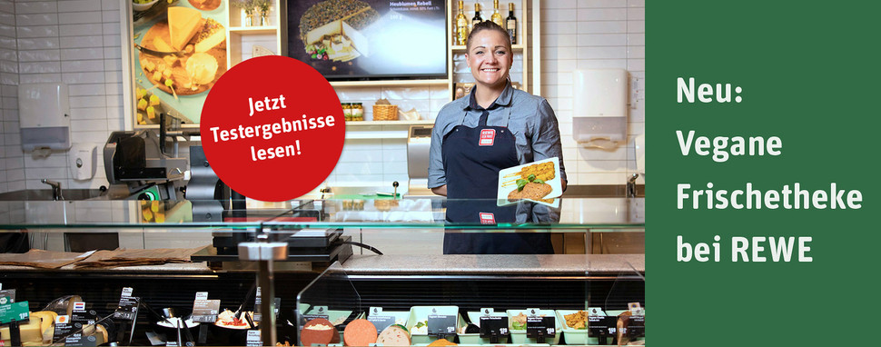 Vegane Bedientheke REWE Produkttest