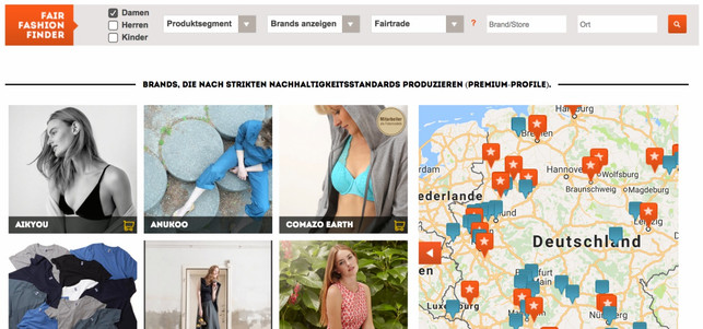 Fair Fashion Finder von getchanged.net Fair Fashion Finder von getchanged.net