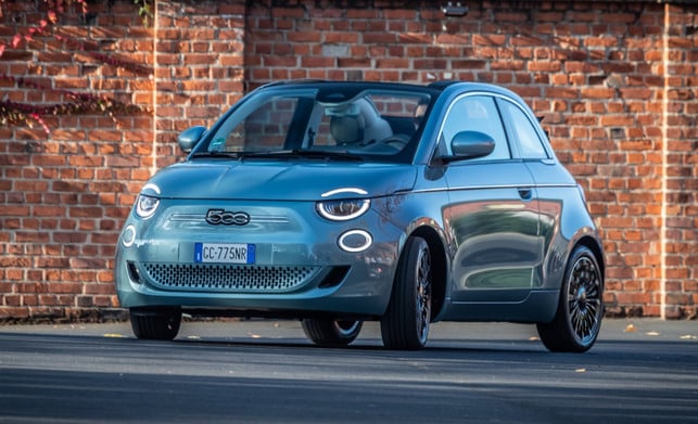fiat-500-elektro-cabrio Fiat 500 Elektro