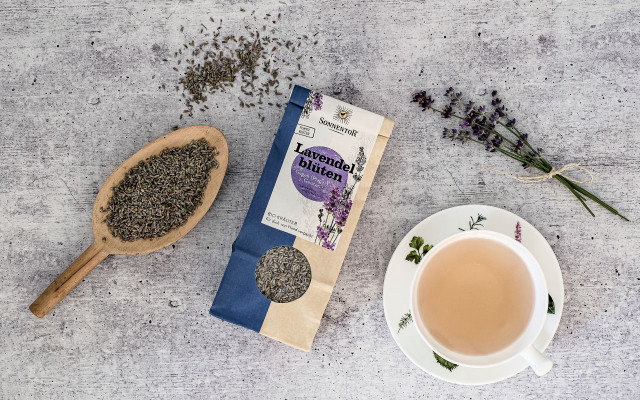 Sonnentor Lavendel Lavendelblütenbad Tee Gewürze Herbst Winter
