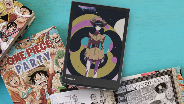 Der PocketBook InkPad Color 3 sorgt für farbenfrohen Lesespaß für die ganze Familie. Der PocketBook InkPad Color 3 sorgt für farbenfrohen Lesespaß für die ganze Familie.