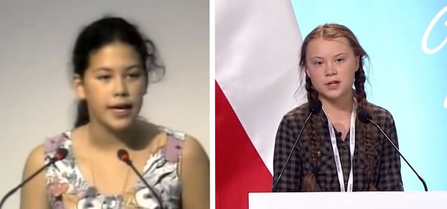 Severn Cullis-Suzuki, Greta Thunberg