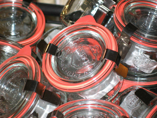 Before canning, you must sterilize the jars.
