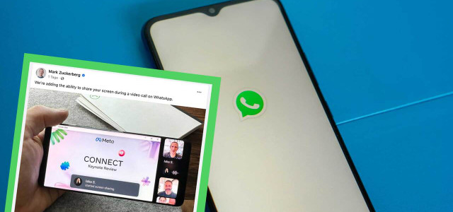 WhatsApp Bildschirm teilen