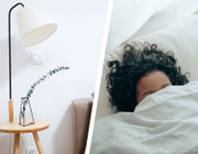 Lampe aus: Energiesparen im Schlafzimmer