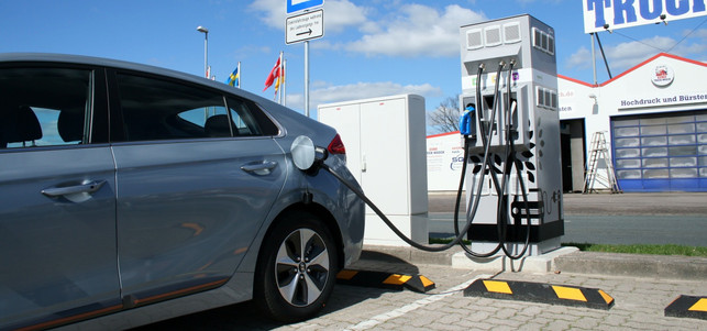 Hyundai Ioniq Electric Eine Stärke des Ioniq electric ist die schnelle Gleichstrom-Ladefähigkeit (DC)