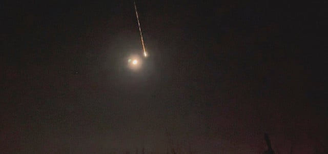 Spektakulär: Asteroid verglüht in der Nähe von Berlin