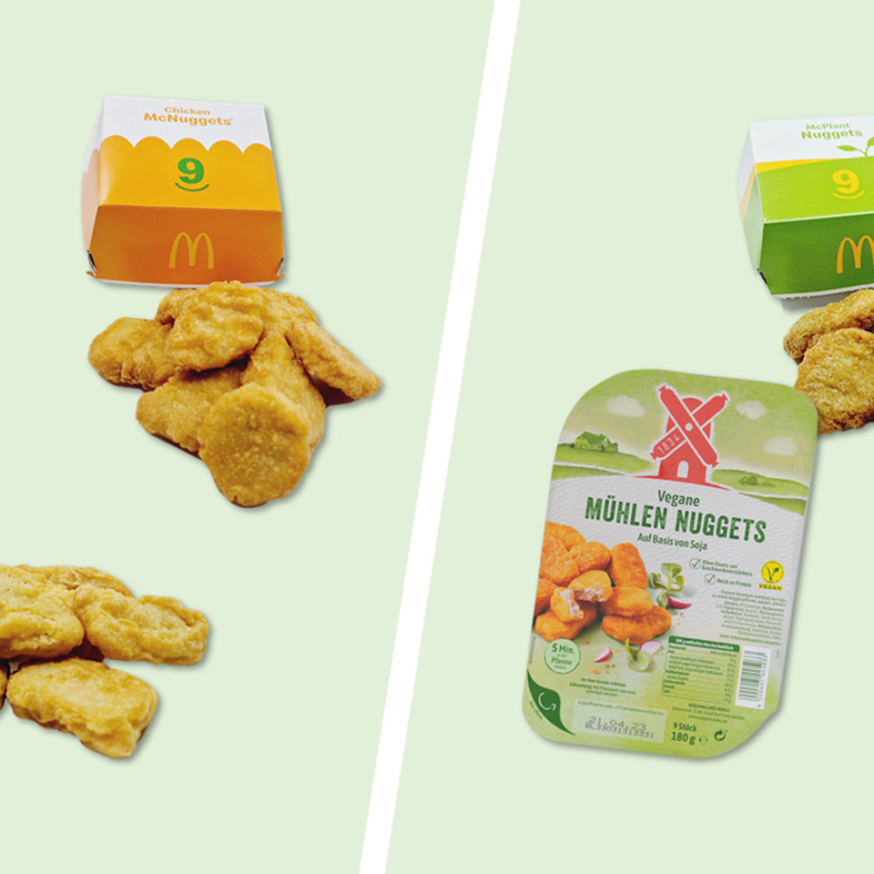 Chicken Nuggets oder vegane Nuggets  welche sind besser? Utopia.de