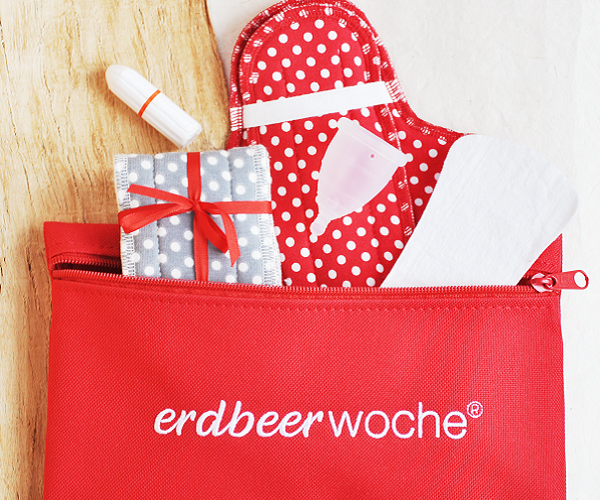Damenhygiene Artikel von der erdbeerwoche