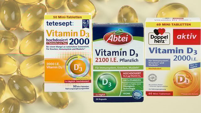 Vitamin-D-Präparate bei Öko-Test Vitamin-D-Präparate bei Öko-Test