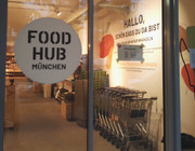 Der Foodhub in München ist ein solidarischer Supermarkt.