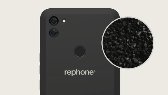 Rephone Rückseite Hülle aus Rezyklat Rephone Rückseite Hülle