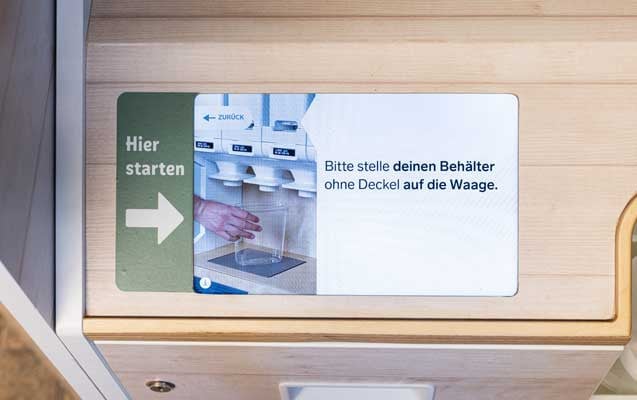 REWE Produkttest unverpackt stationen gutschein gewinnen