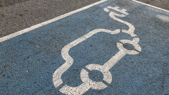 Parkplatz für E-Autos Parkplatz für E-Autos