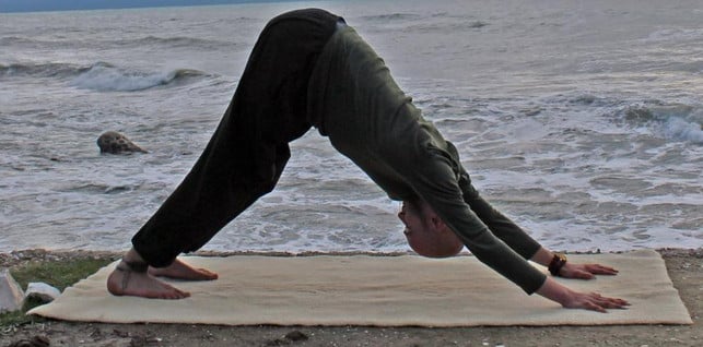 der-herabschauende-hund-oder-adho-mukha-svanasana-pascal-thiele-utopiade-181217_download Der herabschauende Hund oder Adho Mukha Svanasana im Sonnengruß.