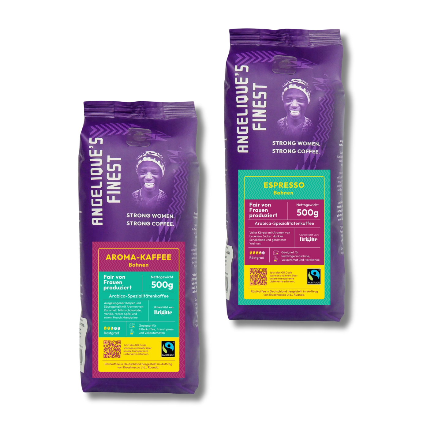 Angeliques Kaffee Angeliques Finest Strong Women. Strong Coffee.