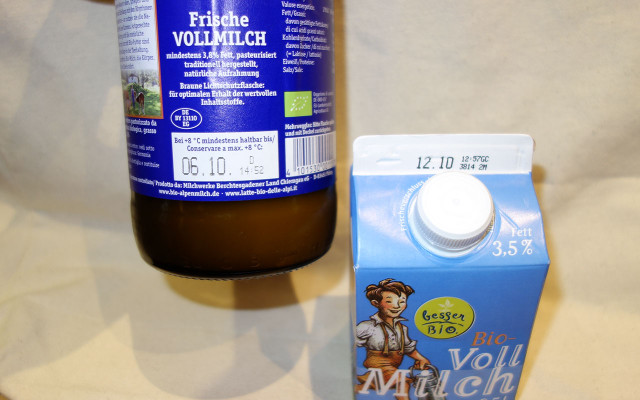 Haltbare Milch oder Frischmilch? Haltbare Milch oder Frischmilch?