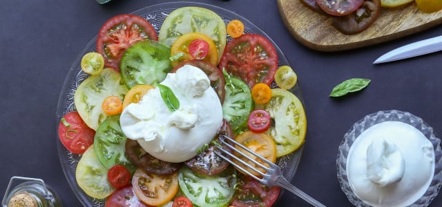 Burrata mozzarella