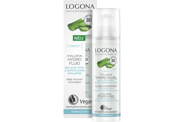 Bio Naturkosmetik gewinnen Logona Hyaluron Hydro Fluid Produktset