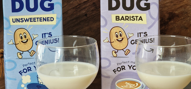 DUG Kartoffelmilch Unsweetened und Barista
