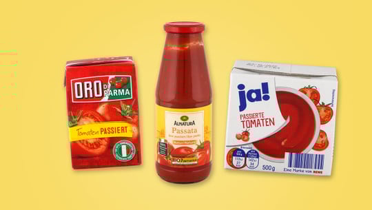 Passierte-Tomaten-Test Passierte-Tomaten-Test