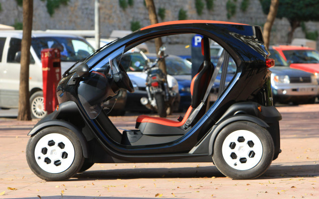 Renault Twizy Elektroauto E-Quad Renault Twizy Elektroauto E-Quad
