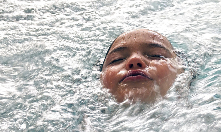If other people suffer a cold shock in the lake, your own safety still comes first.