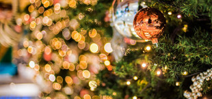 Beleuchtung für den Weihnachtsbaum