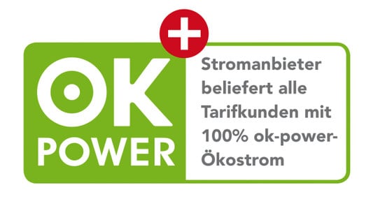 ok-power-plus Siegel Ökostrom Teaser ok-power-plus Siegel Ökostrom Teaser