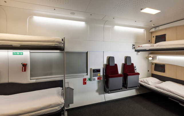 Neuer Nightjet: So sieht es in den modernen Schlaf- und Liegewagen aus Neuer Nightjet: So sieht es in den modernen Schlaf- und Liegewagen aus