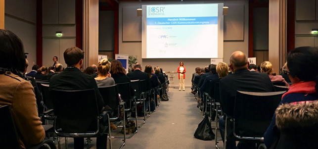 CSR Kommunikationskongress Vorträge beim 1. CSR Kommunikationskongress 2015