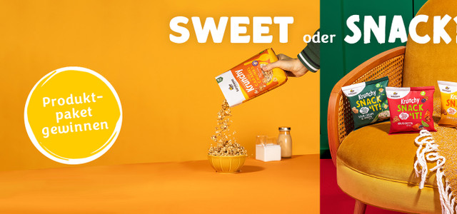 Barnhouse Gewinnspiel Sweet oder Snack Salted Caramel Produktpaket gewinnen