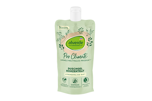 alverde Pro Climate Duschgel Konzentrat Zitronenmelisse