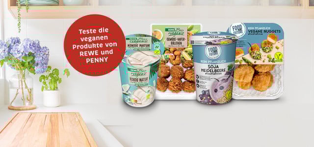 REWE PENNY vegan klimafreundlich Produkttest