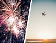 Nachhaltiges Feuerwerk mit Drohnen statt Silvesterraketen