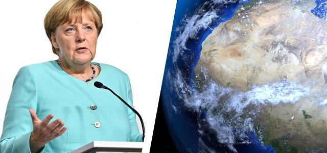 Angela Merkel ruft zum Kampf gegen die Erderwärmung auf