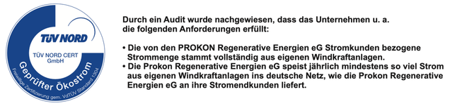 Beispiel für die an sich wenig strenge Überprüfung nach VdTÜV 1304, die hier aber zusätzlich spezielle, sinnvolle Aussagen zur Stromeigenschaft zertifiziert. Beispiel für die an sich wenig strenge Überprüfung nach VdTÜV 1304, die hier aber zusätzlich spezielle, sinnvolle Aussagen zur Stromeigenschaft zertifiziert.