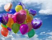biologisch abbaubare Luftballons