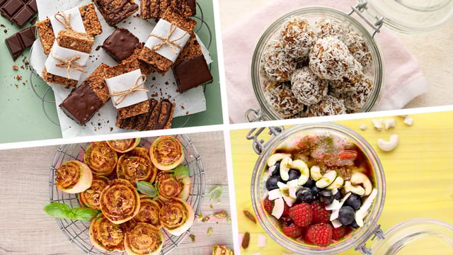 9 Snacks und Rezeptideen 9 Snacks und Rezeptideen