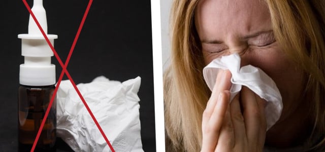 Fehler bei Erkältung: Zu viel Nasenspray und kräftiges Schneuzen