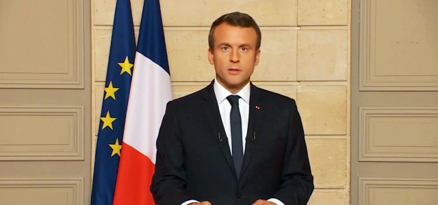 Der französische Präsident Emmanuel Macron antwortet Donald Trump: Make our planet great again.