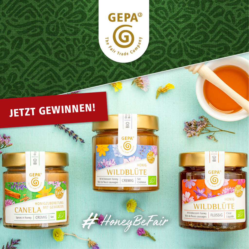 GEPA Honig Bundle und 10 € Gutschein gewinnen