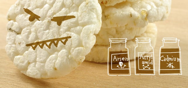 Reiswaffeln mit Arsen, Cadmium, Acrylamid? Reiswaffeln mit Arsen, Cadmium, Acrylamid?