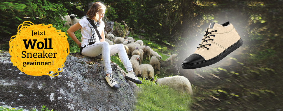 Sneaker gewinnen waschbär umweltversand gewinnspiel