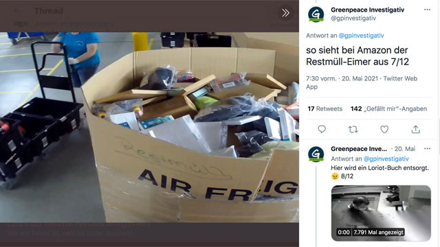 amazon mülleimer amazon mülleimer