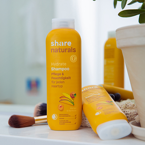 Mitmachen und eins von 21 share naturals Sets gewinnen.